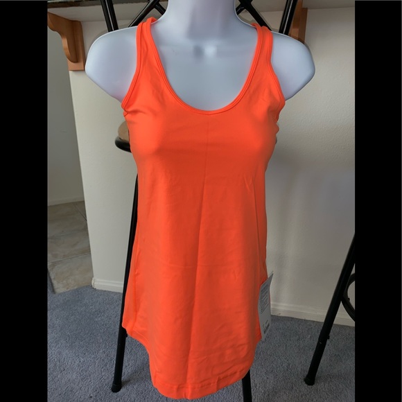 lululemon athletica Tops - New lululemon Cool Racerback Orange Tank Top